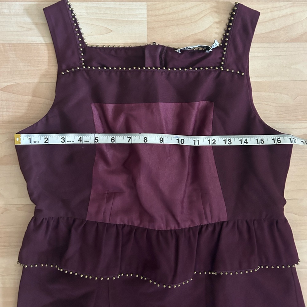 See By Chloe Purple Peplum Dress - Picture 5 of 7